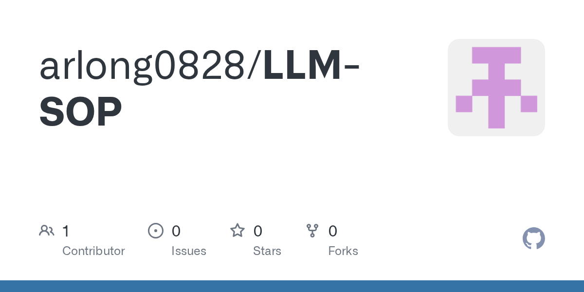 LLM-SOP GitHub 專案預覽