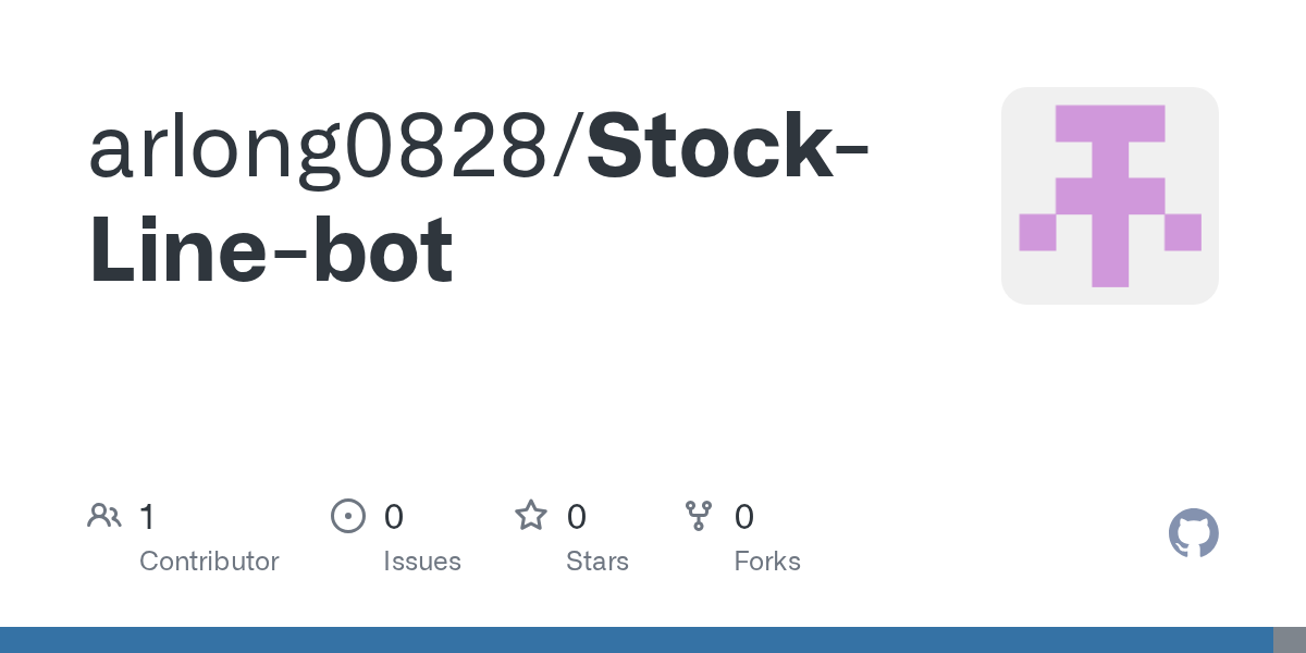 Stock-Line-bot GitHub 專案預覽